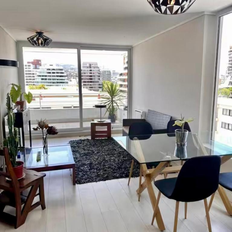 Moderno y Cómodo Departamento en Viña del Mar - Apartamento de 2 dormitorios con terraza - 1