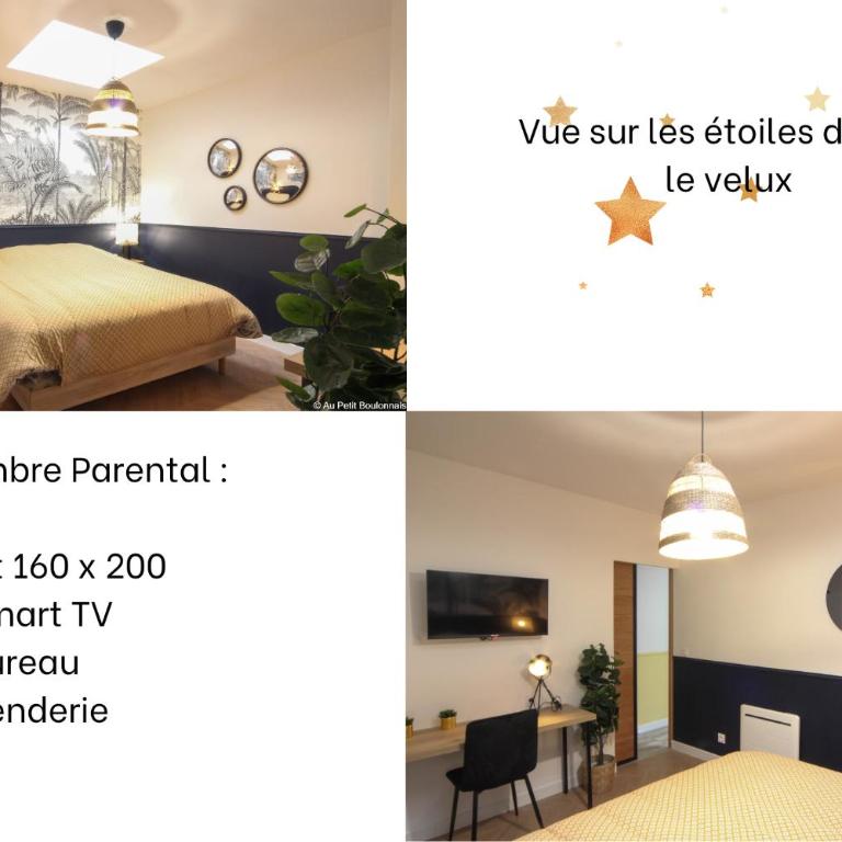 Au Nouveau Boulonnais - 4 appartements charmants pour couples, familles et groupe d'amis, vieille ville et centre ville de Boulogne sur Mer - Appartement 2 Chambres Deluxe - 13