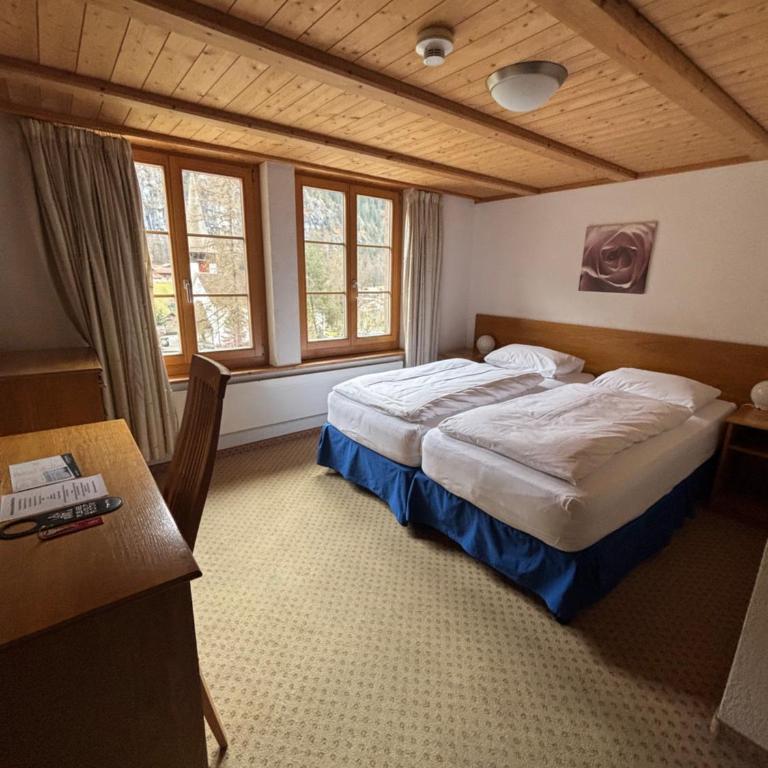 Chalet Rosa B&B - Zweibettzimmer mit Bergblick - 5