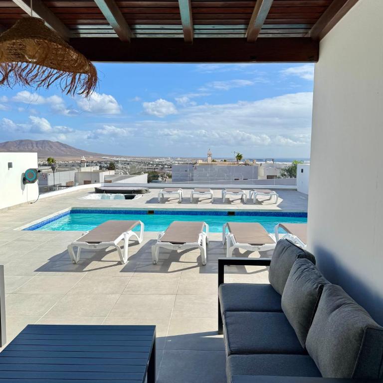 Lovely Casa Deseada, heated pool, jacuzzi, BBQ, ping pong table - Villa with Sea View - 39