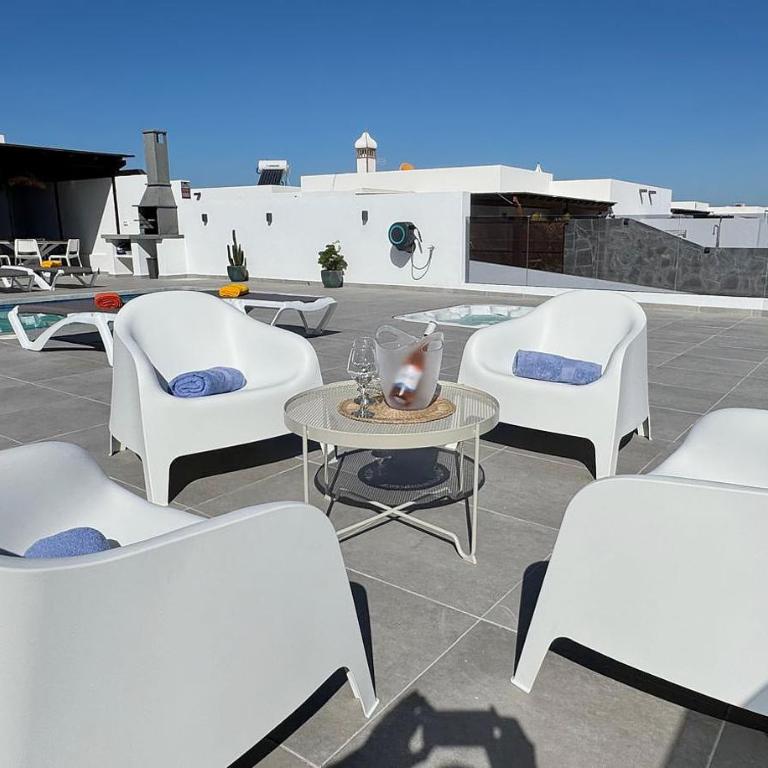 Lovely Casa Deseada, heated pool, jacuzzi, BBQ, ping pong table - Villa with Sea View - 5