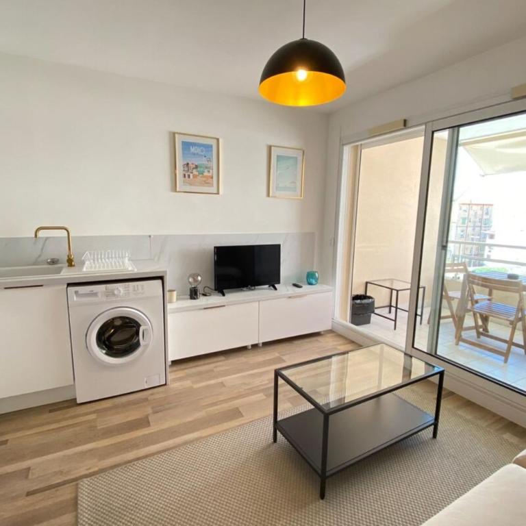 06AI - Beautiful renovated studio - sea and pool view - Appartement 1 Chambre - 5