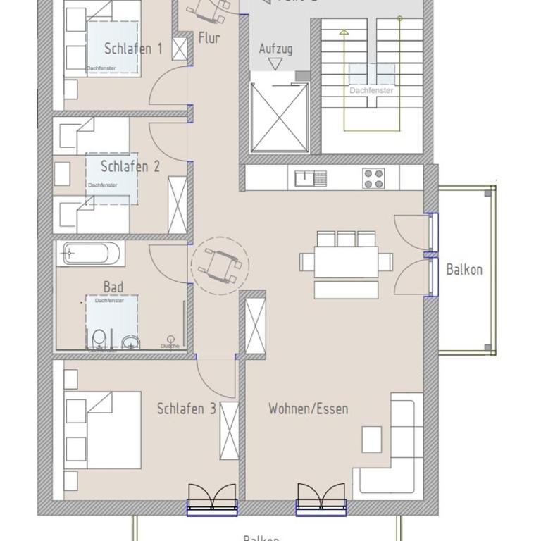Ferienwohnungen Löslerfreud - Apartamento con balcón - 2