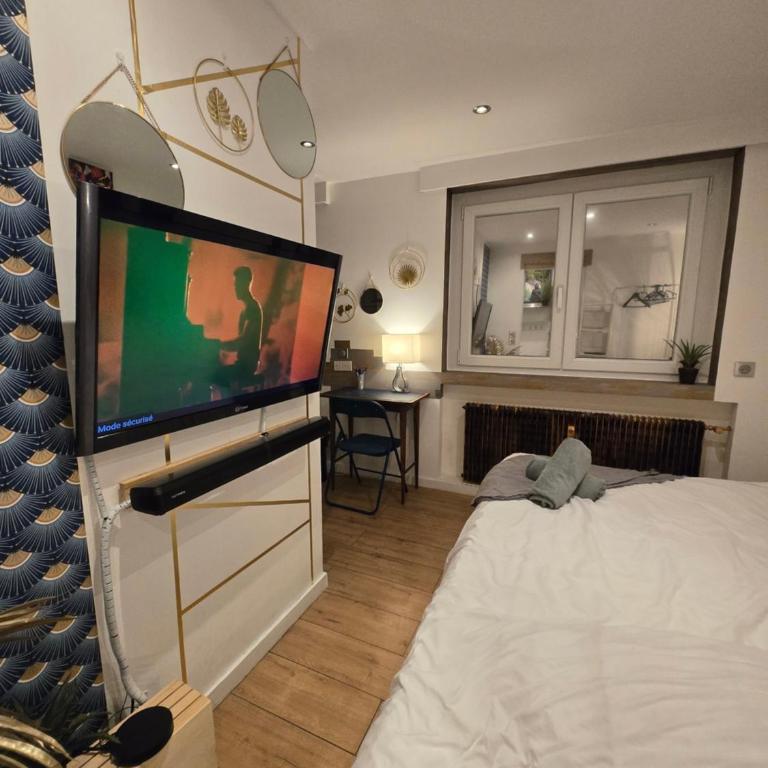 L'Échappée Zen Sauna Privatif et Shopping, tram à coté - Appartamento con 1 Camera da Letto - 32