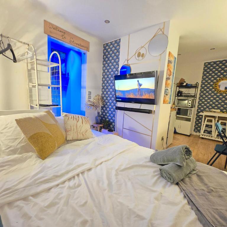 L'Échappée Zen Sauna Privatif et Shopping, tram à coté - Appartamento con 1 Camera da Letto - 33