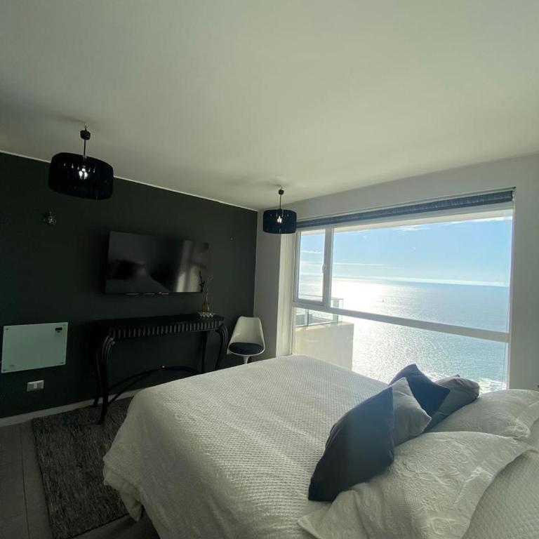 Panorámica vista al Mar , Concón - Apartamento de 3 dormitorios - 18