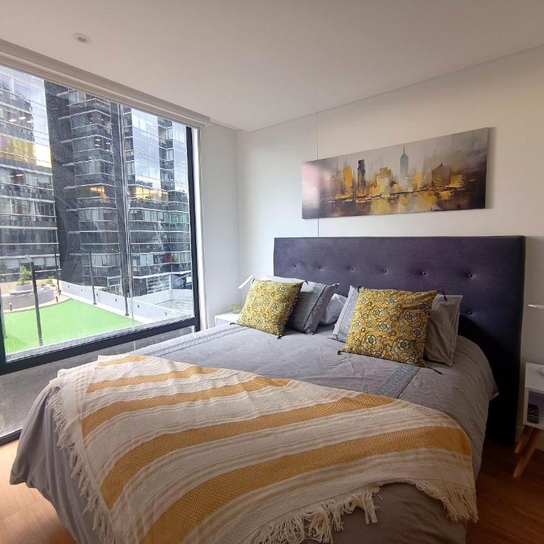 Confort con 2 habitaciones,Balcón,Parking, Usaquén - Apartamento con vistas a la ciudad - 2