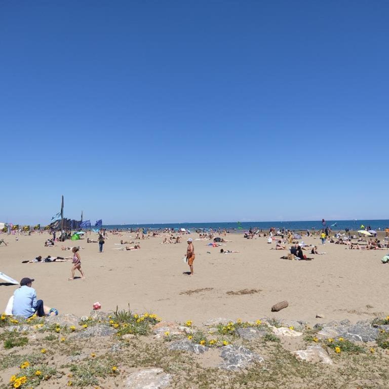 Gruissan Studio Vue Mer 2/3 Pers à 50m Plage Grazel, Parking Sécurisé - FR-1-796-47 - Appartamento - 20