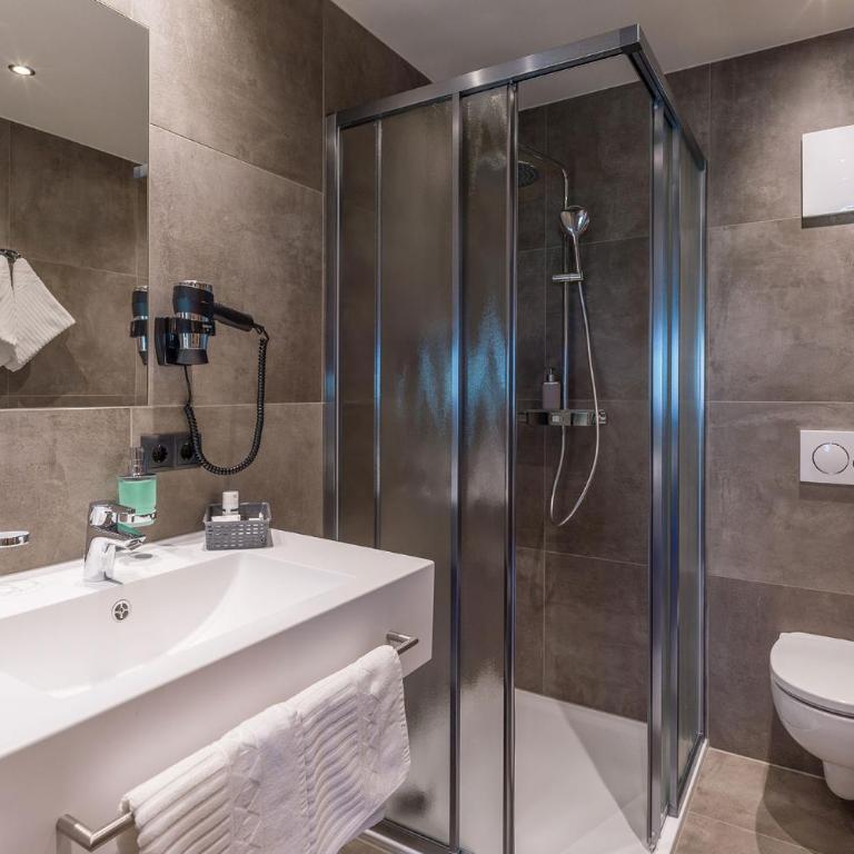 Aparthotel Bergland - Apartment mit 1 Schlafzimmer und Balkon - 5