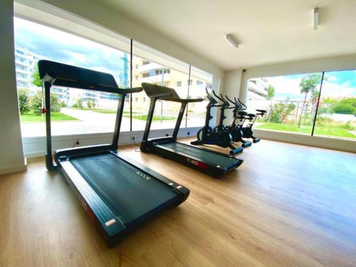 Newly Built 3 BDRM Modern Apt w Gym, Pool, & Views - Three-Bedroom Apartment - 43