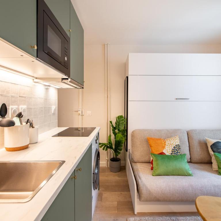 Stunning Tiny Studio - 5 min to Eiffel Tower - Appartement 1 Chambre - 14