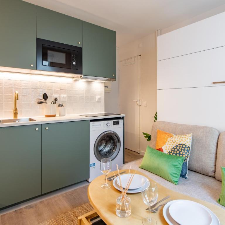 Stunning Tiny Studio - 5 min to Eiffel Tower - Appartement 1 Chambre - 15