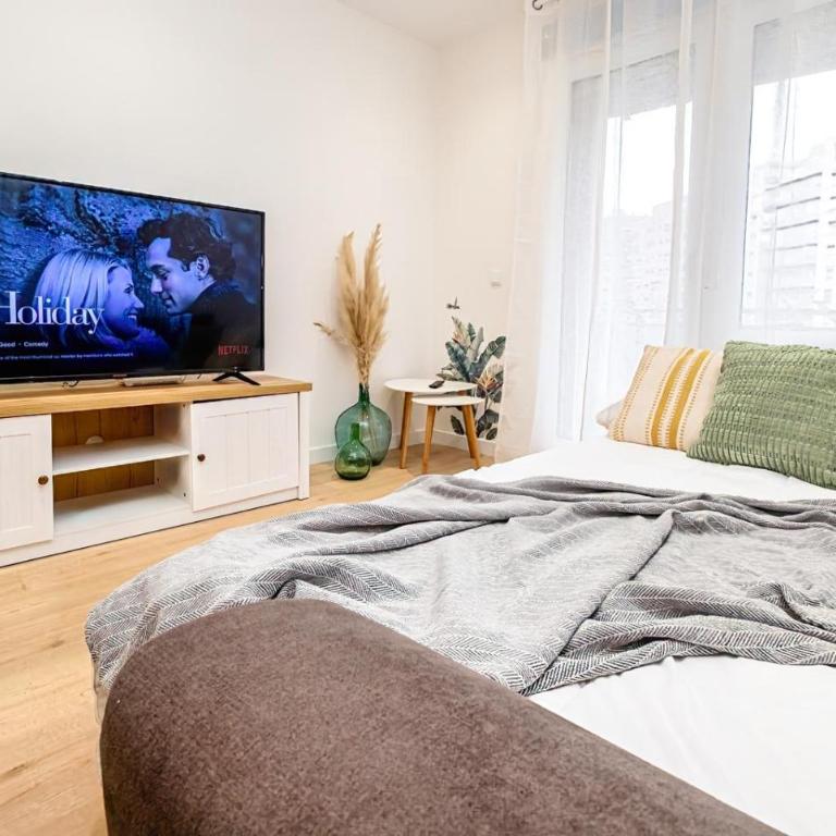 Garden Gran Via Luxury Aire ac PARKING privado by Apartamentos Logrono - Apartamento Deluxe de 3 dormitorios - 33