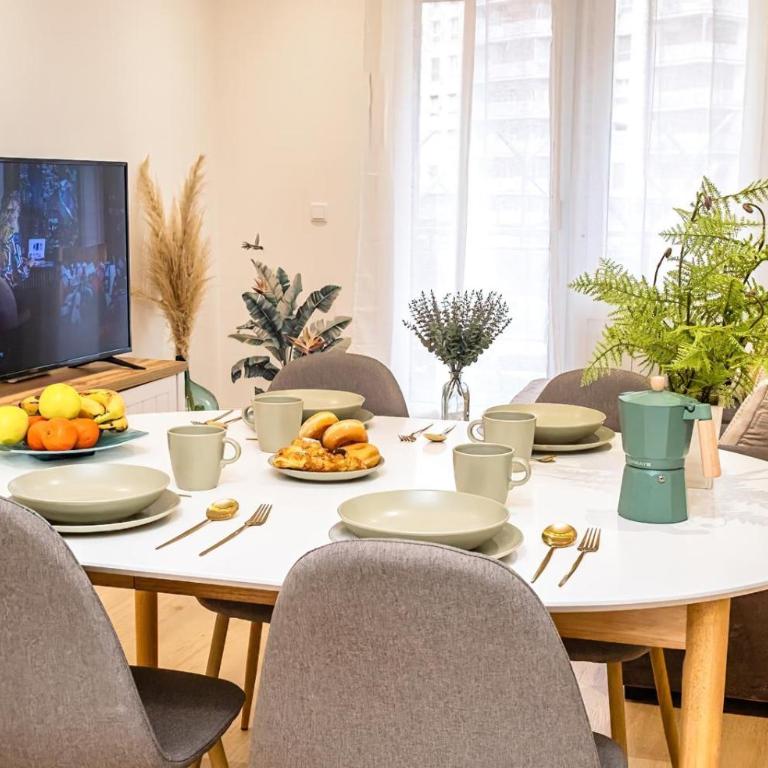 Garden Gran Via Luxury Aire ac PARKING privado by Apartamentos Logrono - Apartamento Deluxe de 3 dormitorios - 61