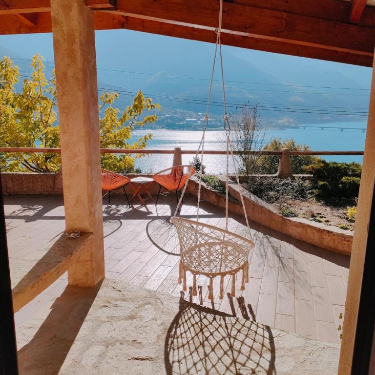 La Maison du Plongeoir 14 pers grande terrasse vue lac de Serre Ponçon - Maison 6 Chambres - 43