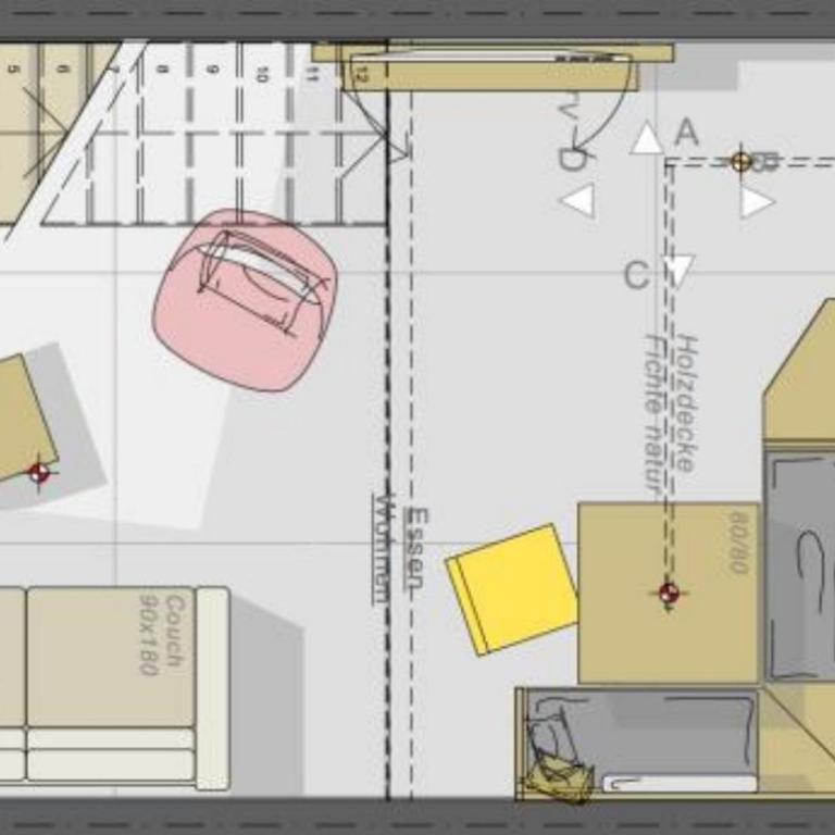 Ammerglück Apartments - Apartment mit 1 Schlafzimmer - 10