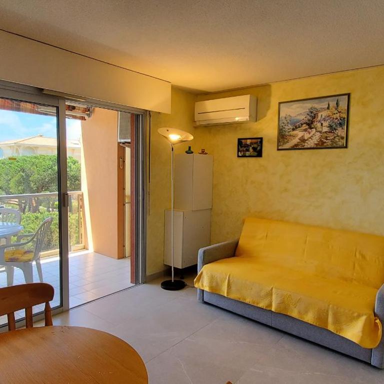 LE CAPITOLE Vue mer Studio cabine 27m2 2 adultes 2 enfants avec climatisation et garage - Appartamento con Vista - 4