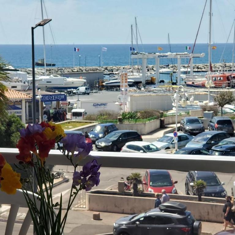 LE CAPITOLE Vue mer Studio cabine 27m2 2 adultes 2 enfants avec climatisation et garage - Appartamento con Vista - 15