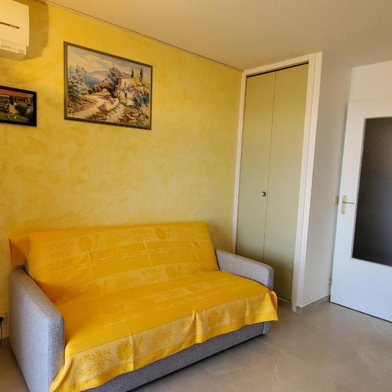 LE CAPITOLE Vue mer Studio cabine 27m2 2 adultes 2 enfants avec climatisation et garage - Appartamento con Vista - 20