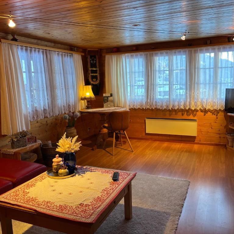 Wohnung mit schöner Sicht auf Bergpanorama und übers Tal - Apartment mit 1 Schlafzimmer - 9