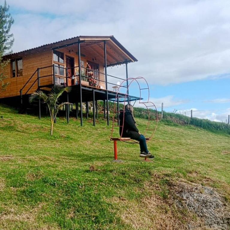Cabaña Paraíso Escondido Neusa - Chalet de 1 dormitorio - 34