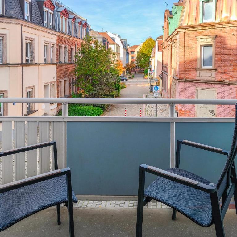 Luxus Apartments im Zentrum Nürnbergs, nahe Messe, mit Balkon & Parkplatz, nähe Playmobilfunpark, Self-Check-in - Appartamento con 2 Camere da Letto - 3