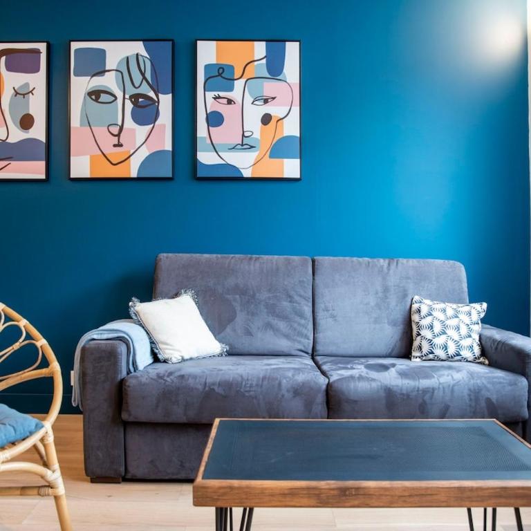 55m2 lumineux - cœur Caen & Vaugueux - Apartment mit 1 Schlafzimmer - 1