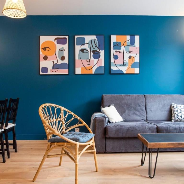 55m2 lumineux - cœur Caen & Vaugueux - Apartment mit 1 Schlafzimmer - 14