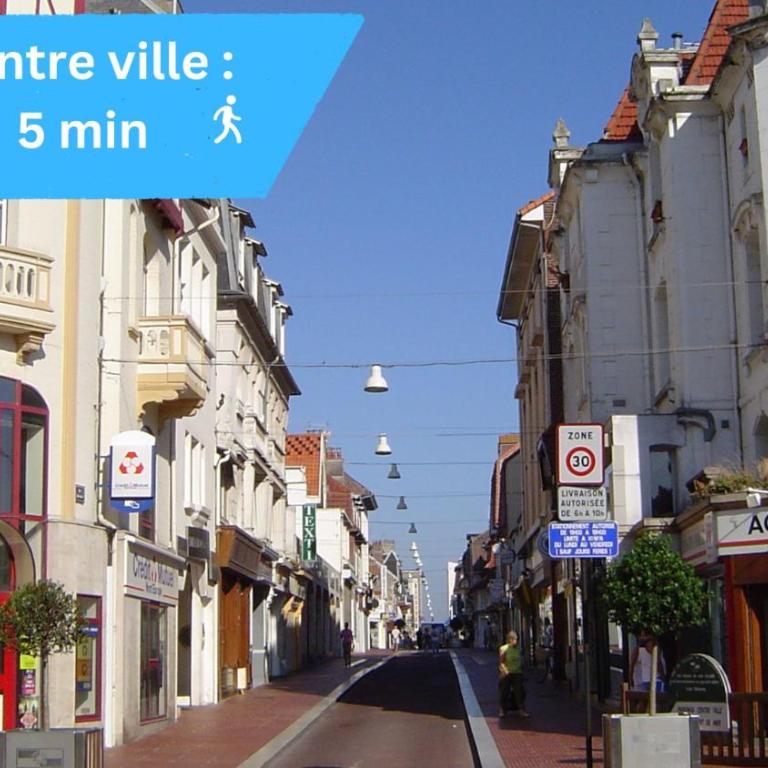 Studio cosy coeur du Touquet proche plage - Wifi - Appartement 1 Chambre - 17