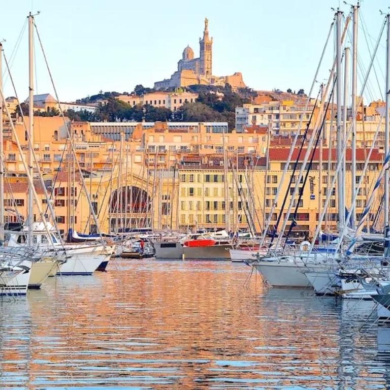 Cocon Marseillais, Centre-Ville, Vieux-Port - Rue Paradis, Rénové, Climatisé, 2pers - Apartment mit 1 Schlafzimmer - 12