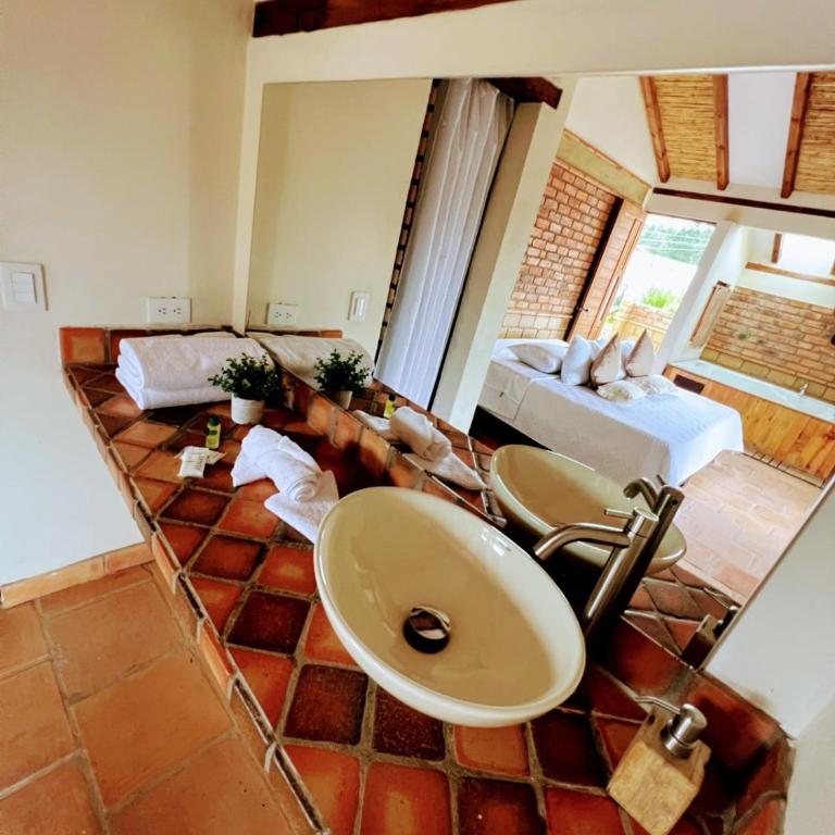Glamping Pozo Azul, Villa de Leyva - Double Room with Balcony - 1