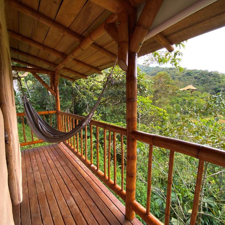 Aracari Ecolodge - Habitación Cuádruple con vistas a la montaña - 15