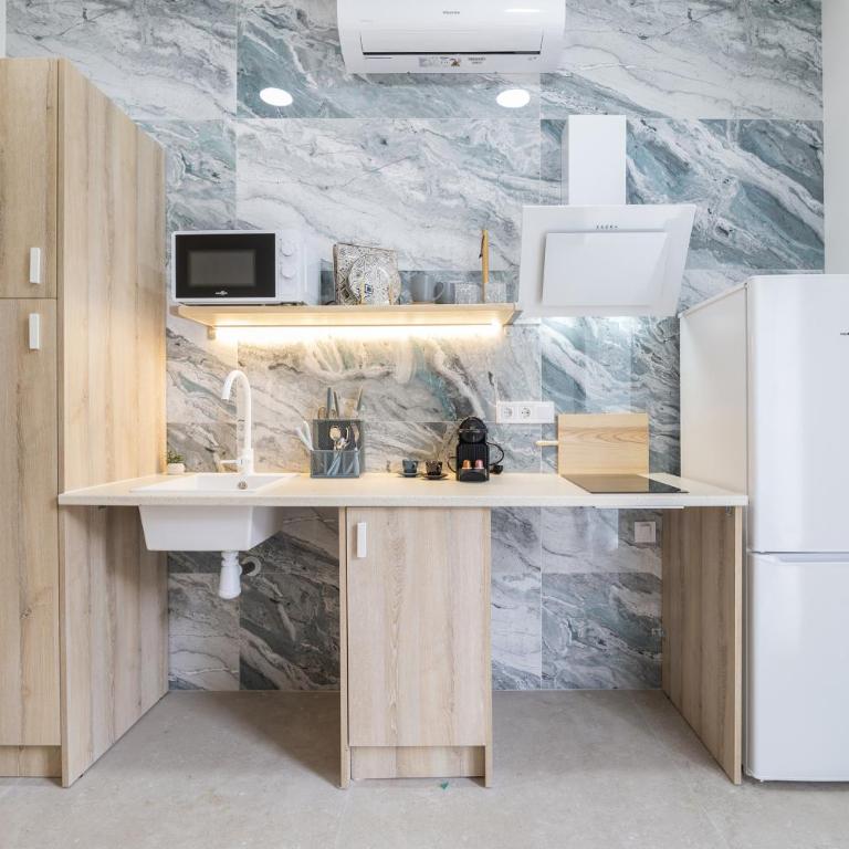 PPA22 Loft Valencia - Acogedor loft cercano al metro Zona Ayora - Apartamento Estudio - 1 cama doble - 4