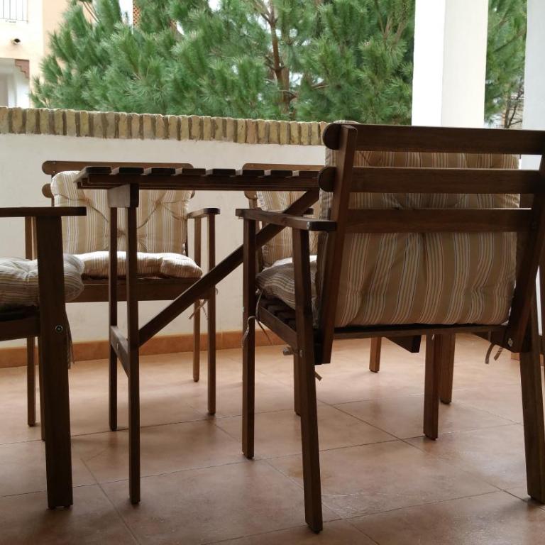 Apartamento Atlanterra Playa - Apartamento de 2 dormitorios con vistas al jardín - 9