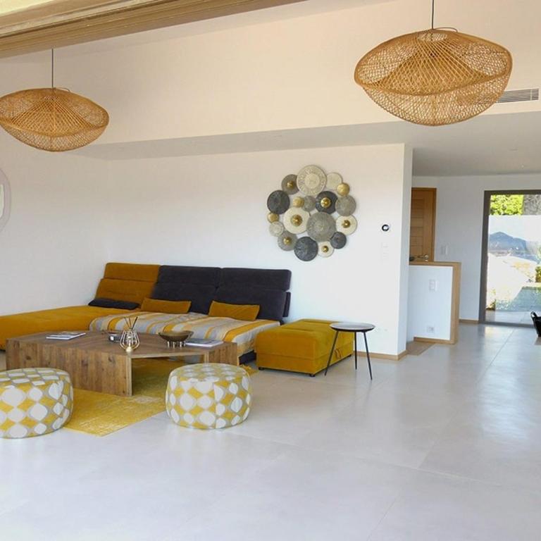 Villa Cazélie, piscine vue splendide sur le Golfe - Villa - 13