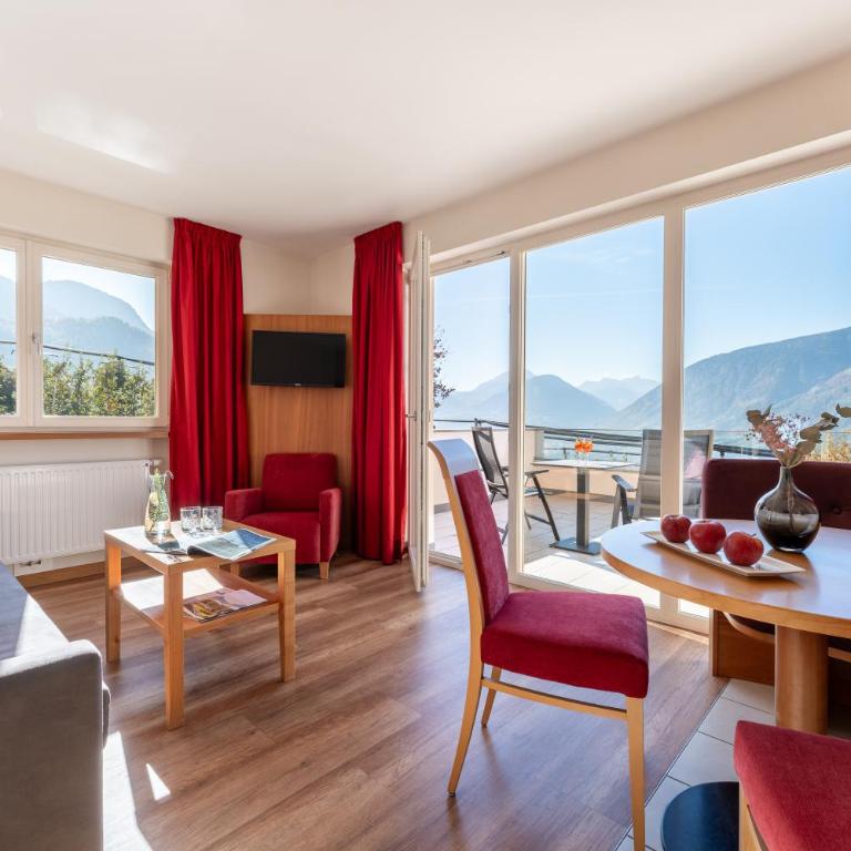 Feldhof Schenna - Appartamento Superior con 1 Camera da Letto e Balcone - 11
