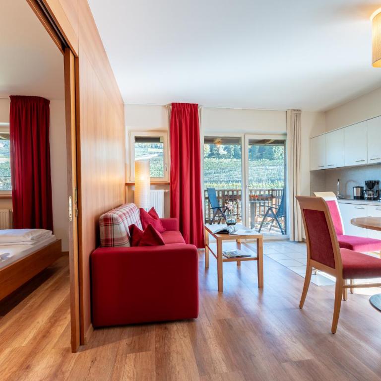 Feldhof Schenna - Appartamento Superior con 1 Camera da Letto e Balcone - 14