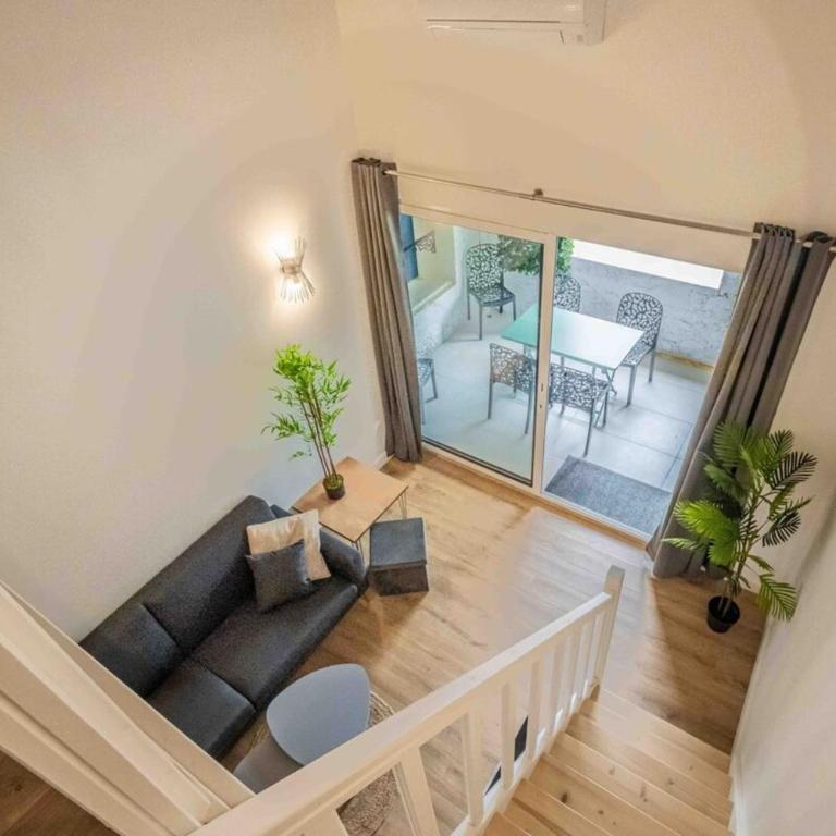 L'Hippocrate Duplex à deux pas des Halles - Appartamento Superior con 1 Camera da Letto e Balcone - 9