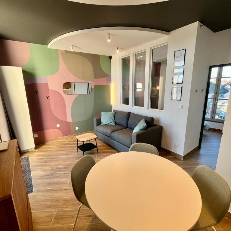 T2 climatisé face Loire et château le 4-4 - Appartement 1 Chambre - 13