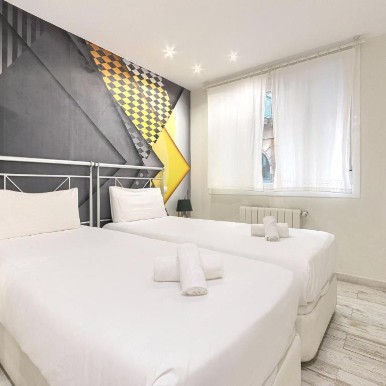 Lujoso piso en Casco Viejo. Bilbao. Free wifi. - Two-Bedroom Apartment - 3