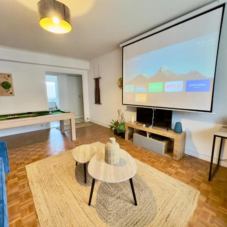 Le Ciné-Billard du Quai de la Gare-Parking-Balcon - Appartamento con 2 Camere da Letto e Balcone - 11