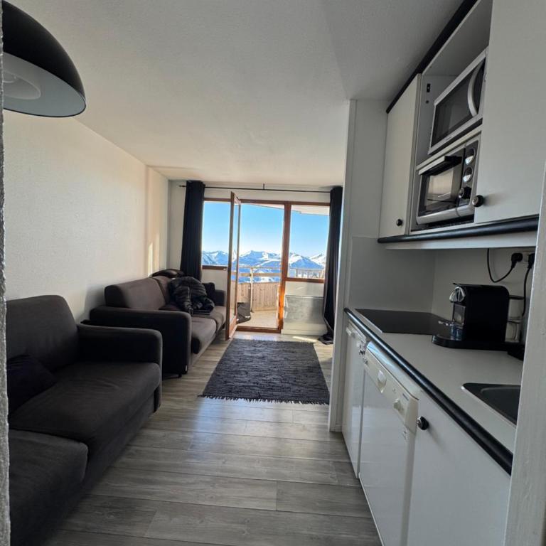 Logement Avoriaz T2 vue magnifique La Falaise - Apartment mit 1 Schlafzimmer - 5