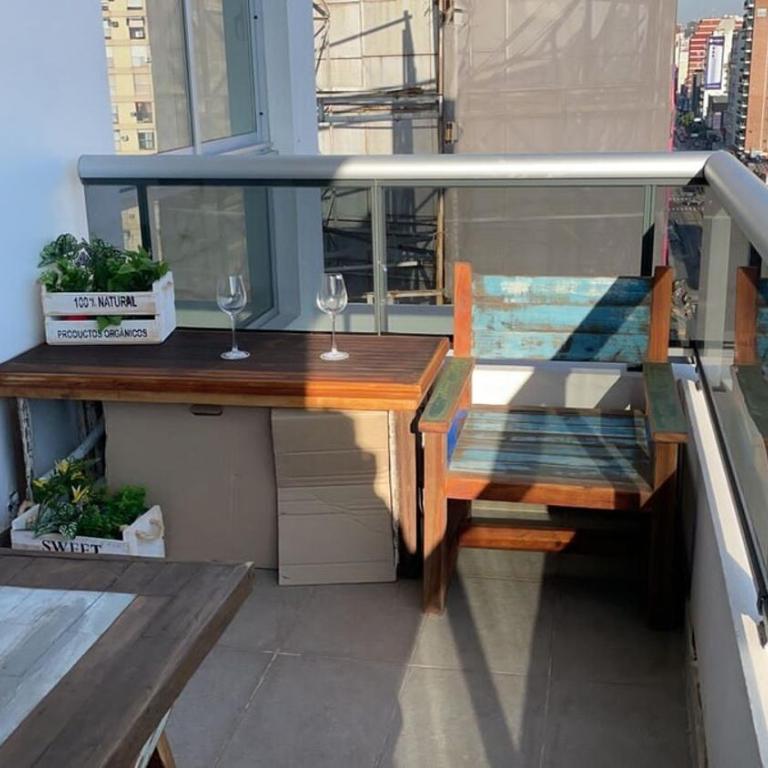 Belgrano cerca River y BarrioChino, tres personas, espacioso, wifi, luz, balcón, parrilla - Apartamento de 2 dormitorios - 5