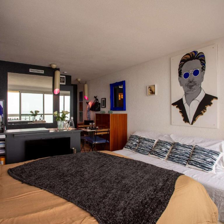 Studio en front de mer avec piscine et Wi-Fi à Biarritz - FR-1-3-621 - Estudio - 9