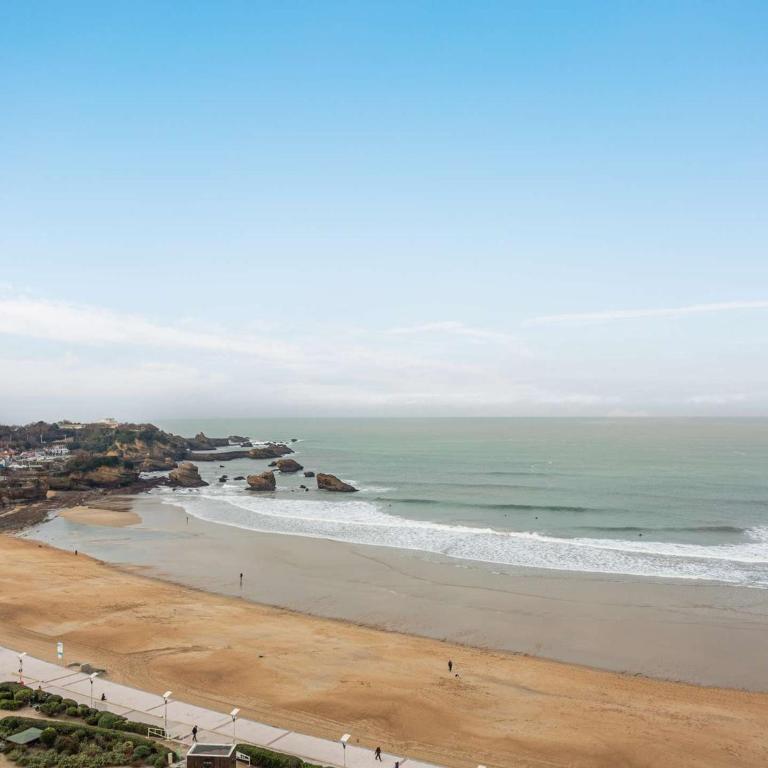 Studio en front de mer avec piscine et Wi-Fi à Biarritz - FR-1-3-621 - Estudio - 12