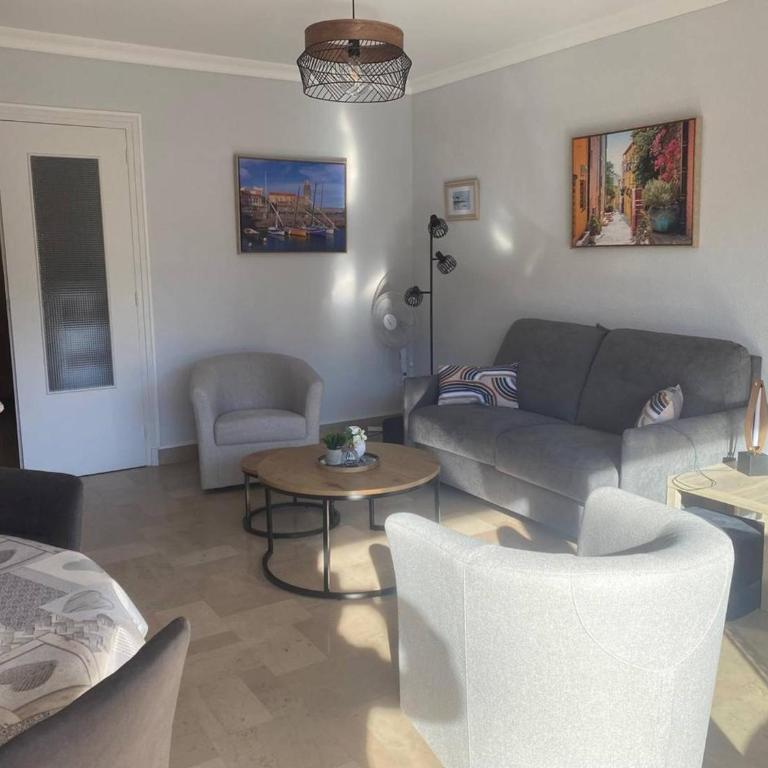 F2 avec parking, terrasse & wifi à Amélie-les-Bains, animaux acceptés - Appartamento con 1 Camera da Letto - 11