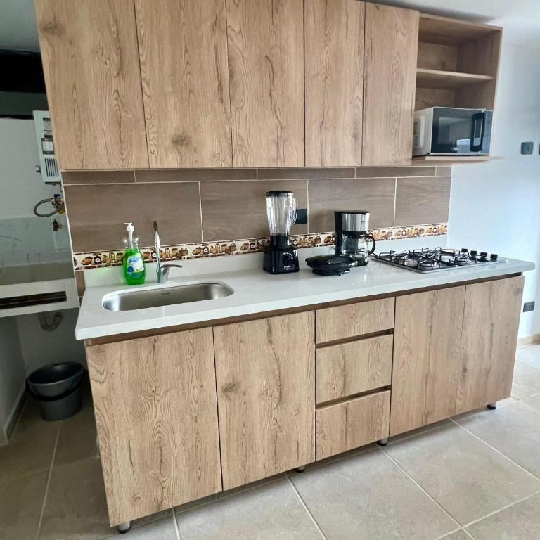 Hermoso Apartamento con excelente ubicación en Sabaneta - Apartamento de 1 dormitorio - 6