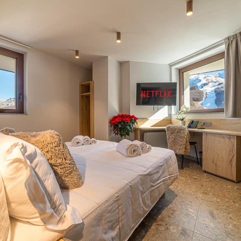Riserva Bianca Limone Hotel & SPA - Camera Matrimoniale/Doppia con Letti Singoli con Vista Montagna - 7