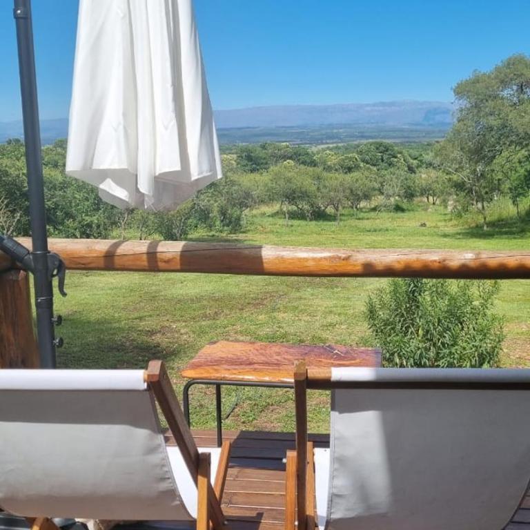 Cabaña Cielos del Champaqui 6 kms VGB - Casa con 1 dormitorio - 8