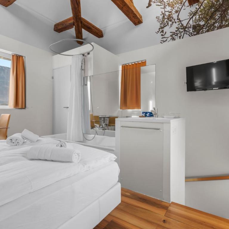 Hôtel de la Poste Sierre - Studio mit Queensize-Bett - 2